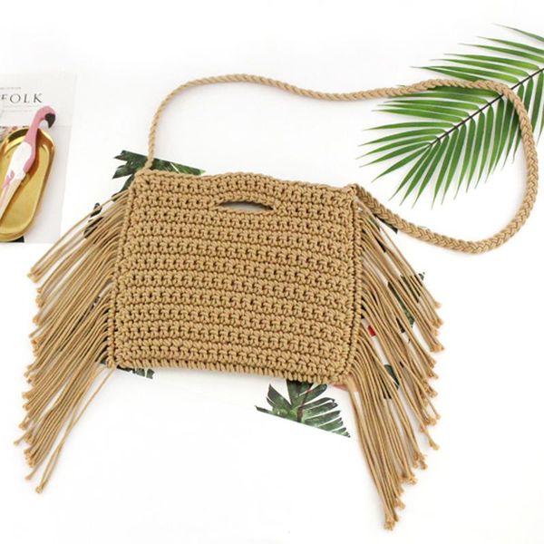 evening bags cotton line tassel hand holding notch woven crossbody bag women straw handbag beach tote
evening bags cotton line tassel hand holding notch woven crossbody bag women straw handbag beach tote