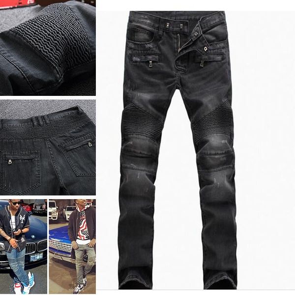 men's jeans beggar ripped slim feet pants korean version of the trend patch stretch casual trousers, Blue
men's jeans beggar ripped slim feet pants korean version of the trend patch stretch casual trousers, Blue