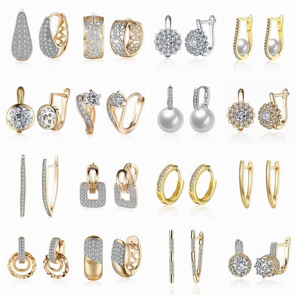 hoop & huggie 16 pairs different random style gold earrings hoops cubic zirconia geometric for women wholesale, Golden;silver
hoop & huggie 16 pairs different random style gold earrings hoops cubic zirconia geometric for women wholesale, Golden;silver
