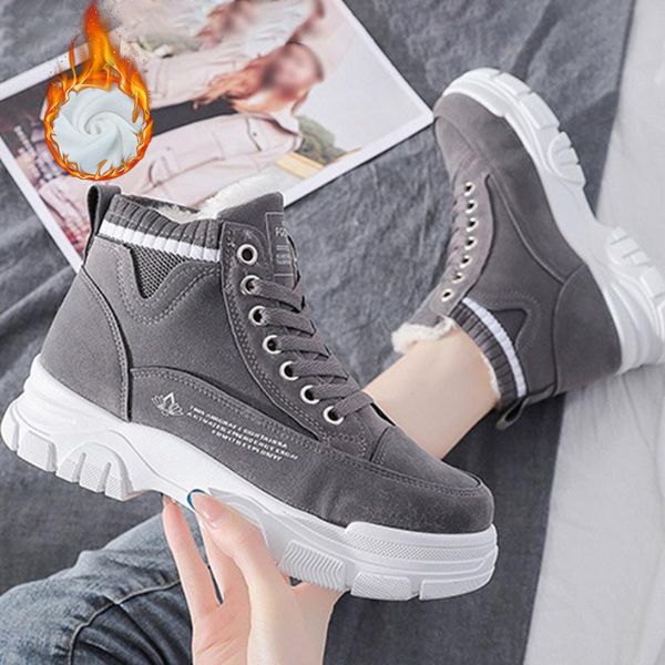 boots casual women shoes winter botas de mujer women's cotton plus velvet leather ladies ankle solid all-match shoe, Black
boots casual women shoes winter botas de mujer women's cotton plus velvet leather ladies ankle solid all-match shoe, Black