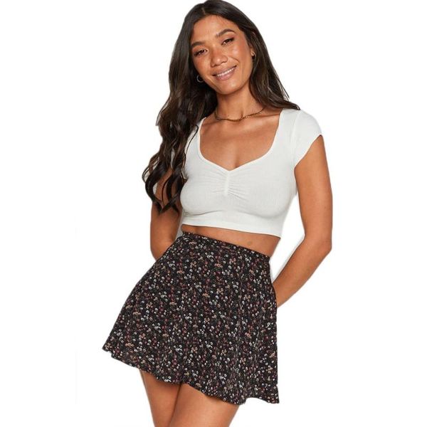 skirts summer fashion floral skirt women high waist umbrella mini 2021 beach party chiffon print short for, Black
skirts summer fashion floral skirt women high waist umbrella mini 2021 beach party chiffon print short for, Black