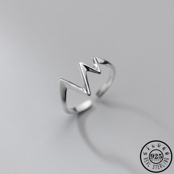 cluster rings 925 sterling silver statement heartbeat shape adjustable open party finger knuckle fine minimalist jewelry for women, Golden;silver
cluster rings 925 sterling silver statement heartbeat shape adjustable open party finger knuckle fine minimalist jewelry for women, Golden;silver
