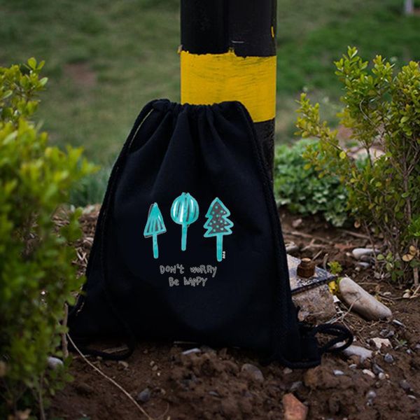 backpack yile cotton canvas drawstring travel student shoes book bag tree be happy s122
backpack yile cotton canvas drawstring travel student shoes book bag tree be happy s122