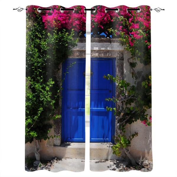 curtain & drapes blue gate flowers window curtains living room bedroom kitchen for children treatment
curtain & drapes blue gate flowers window curtains living room bedroom kitchen for children treatment