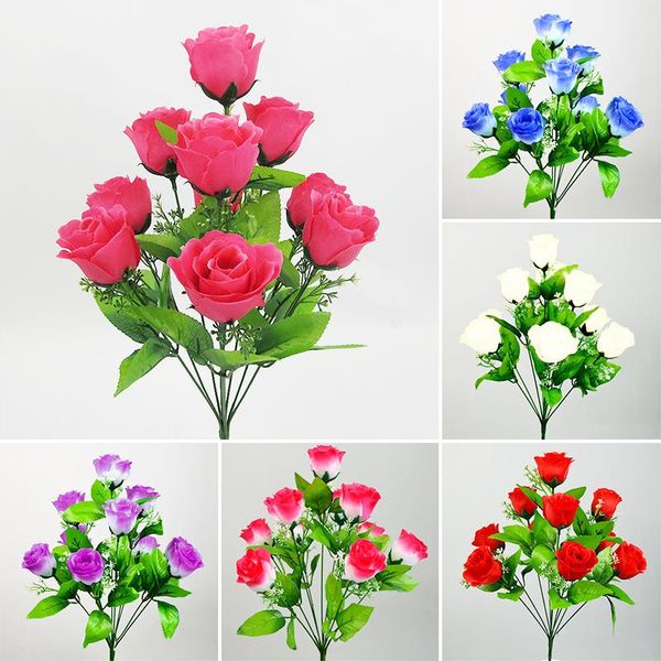 decorative flowers & wreaths silk artificial rose bouquet fake bunch 10 heads flower floral wedding holding party wall home decorating mothe
decorative flowers & wreaths silk artificial rose bouquet fake bunch 10 heads flower floral wedding holding party wall home decorating mothe