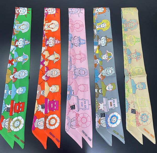 scarves silk scarf women small long skinny lady design bag accessories ribbon, Blue;gray
scarves silk scarf women small long skinny lady design bag accessories ribbon, Blue;gray