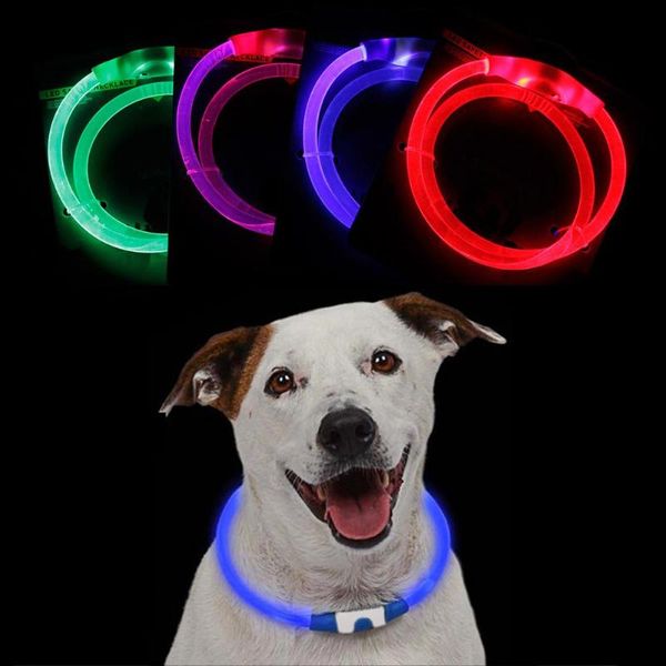 dog collars & leashes pet puppy adjustable usb rechargeable led light glowing collar neck strap
dog collars & leashes pet puppy adjustable usb rechargeable led light glowing collar neck strap