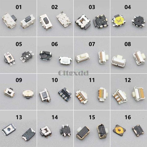 smart home control cltgxdd 16models 16pcs/lot tactile tact push button switch 2pin 4pin diy smd microswitch 2*4*3.5 3*6*3.5 3.7*1.2*3.6 3.5*
smart home control cltgxdd 16models 16pcs/lot tactile tact push button switch 2pin 4pin diy smd microswitch 2*4*3.5 3*6*3.5 3.7*1.2*3.6 3.5*