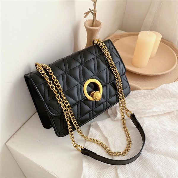 evening bags fashion texture rhombic chain ring buckle shoulder for women 2021 female simple metal button small square bag
evening bags fashion texture rhombic chain ring buckle shoulder for women 2021 female simple metal button small square bag