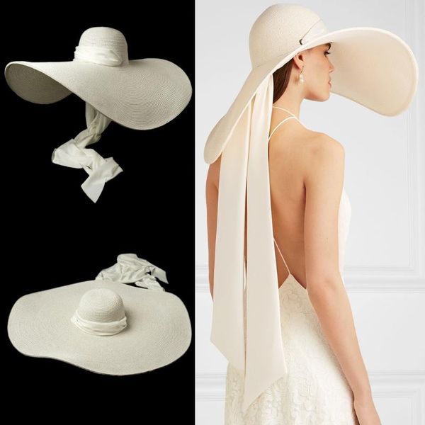 wide brim hats girls straw cap hepburn style lightweight braided hat flowing streamer adjustable sun charming lady daily accessory, Blue;gray
wide brim hats girls straw cap hepburn style lightweight braided hat flowing streamer adjustable sun charming lady daily accessory, Blue;gray