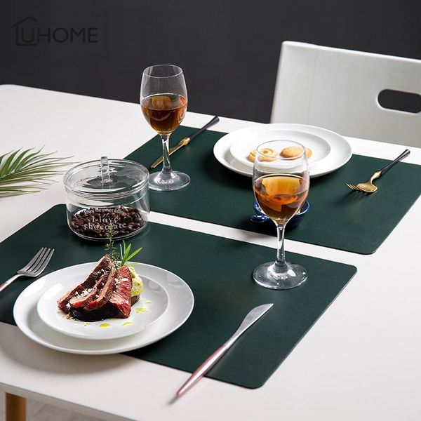 mats & pads pu leather waterproof placemat table mat heat insulation anti-skidding washable durable for kitchen dining
mats & pads pu leather waterproof placemat table mat heat insulation anti-skidding washable durable for kitchen dining