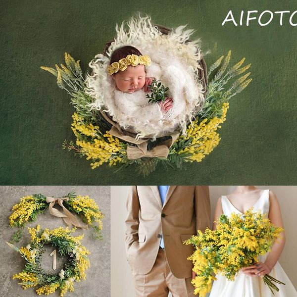 baby po girl floral headband for shooting mori gold velvet wreath door twigs decoration accessories born pograpy props caps & hats, Yellow
baby po girl floral headband for shooting mori gold velvet wreath door twigs decoration accessories born pograpy props caps & hats, Yellow
