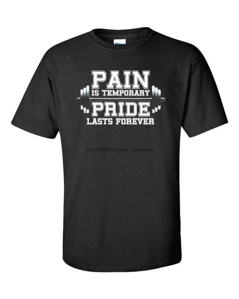 men's t-shirts pain is temporary pride lasts forever workout weight lifting tee shirt 701, White;black
men's t-shirts pain is temporary pride lasts forever workout weight lifting tee shirt 701, White;black