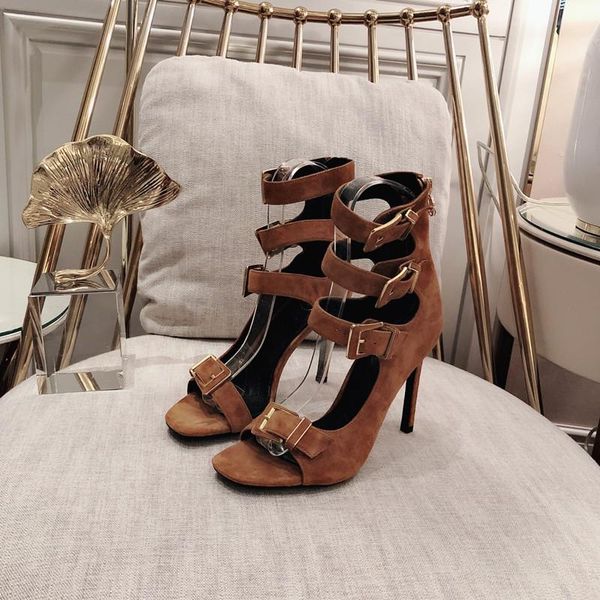 sandals high heels metal buckle women shoes genuine leather for 2021 peep toe, Black
sandals high heels metal buckle women shoes genuine leather for 2021 peep toe, Black