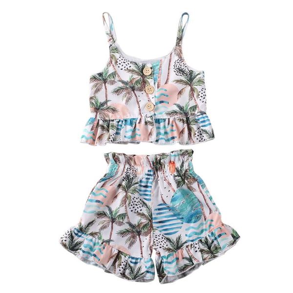 clothing sets baby gril coconut tree printed clothes set camis vest ruffled shorts 6m-5y toddler kids summer beach casual outfits 2021, White
clothing sets baby gril coconut tree printed clothes set camis vest ruffled shorts 6m-5y toddler kids summer beach casual outfits 2021, White