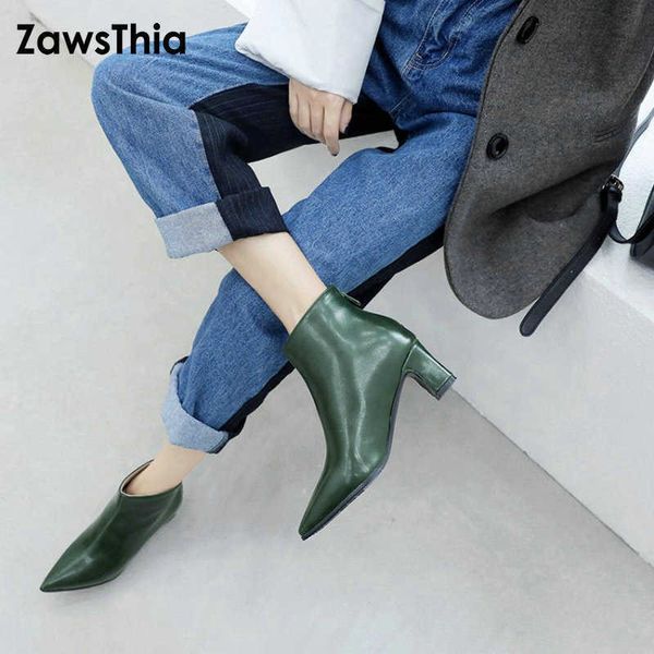 zawsthia botines mujer winter pointed toe med heels woman pumps stiletto shoes green russian zip ankle boots size 47 48 210611, Black
zawsthia botines mujer winter pointed toe med heels woman pumps stiletto shoes green russian zip ankle boots size 47 48 210611, Black