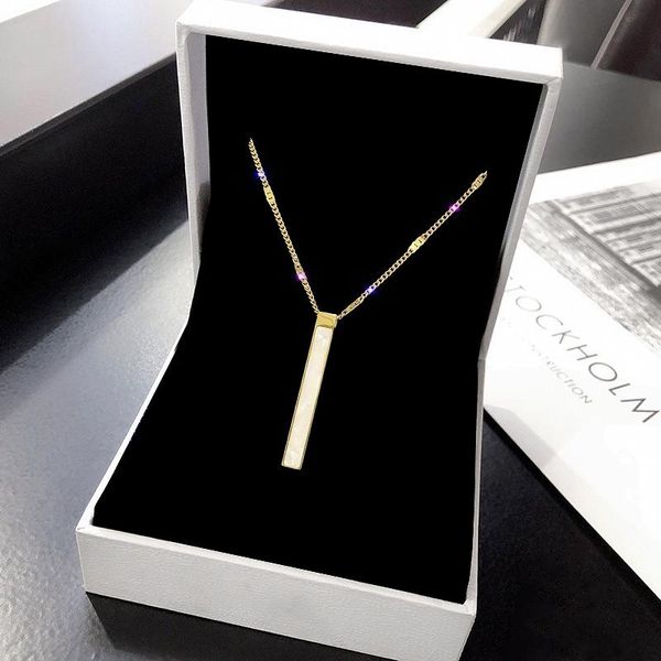 chains men necklace stainless steel women simple long chain rectangular pendant statement couples choker gifts, Silver
chains men necklace stainless steel women simple long chain rectangular pendant statement couples choker gifts, Silver