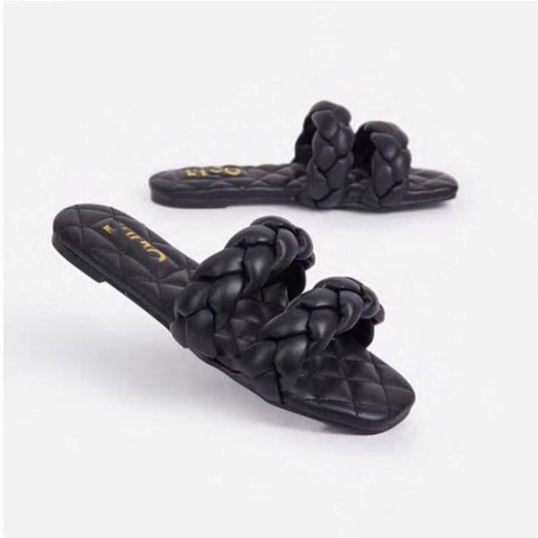 slippers 2021 fashion weave women open toe rome flat casual shoes slide summer flip flops beach sandal slipper 37-41, Black
slippers 2021 fashion weave women open toe rome flat casual shoes slide summer flip flops beach sandal slipper 37-41, Black