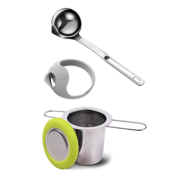 spoons stainless steel scoop filter grease spoon & tea infuser strainer folding handle (green)
spoons stainless steel scoop filter grease spoon & tea infuser strainer folding handle (green)