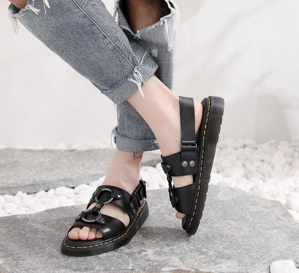 sandals summer woman flats platform women leather casual open toe thick bottom wedges shoes couples beach non-skid, Black
sandals summer woman flats platform women leather casual open toe thick bottom wedges shoes couples beach non-skid, Black