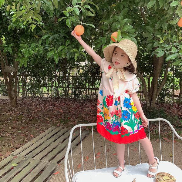 girl dress kids baby clothes 2022 cute spring summer toddler party evening uniform dresses gift cotton children clothing, Red;yellow
girl dress kids baby clothes 2022 cute spring summer toddler party evening uniform dresses gift cotton children clothing, Red;yellow
