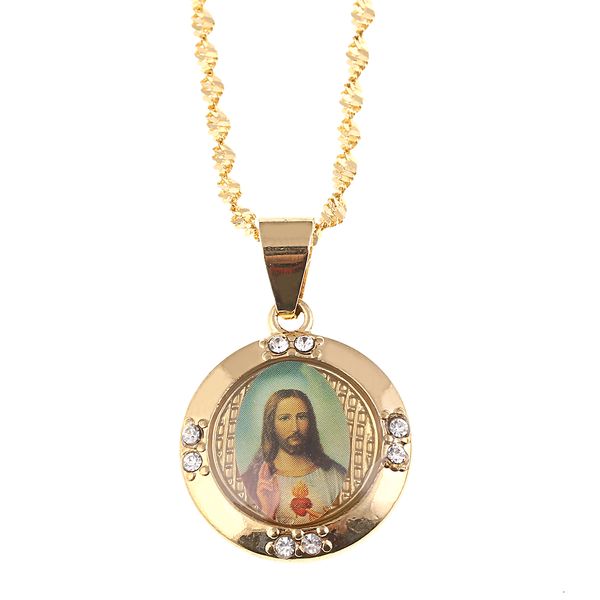 jesus portrait necklaces pendant for women jesus father cross necklace christian jewelry, Silver
jesus portrait necklaces pendant for women jesus father cross necklace christian jewelry, Silver
