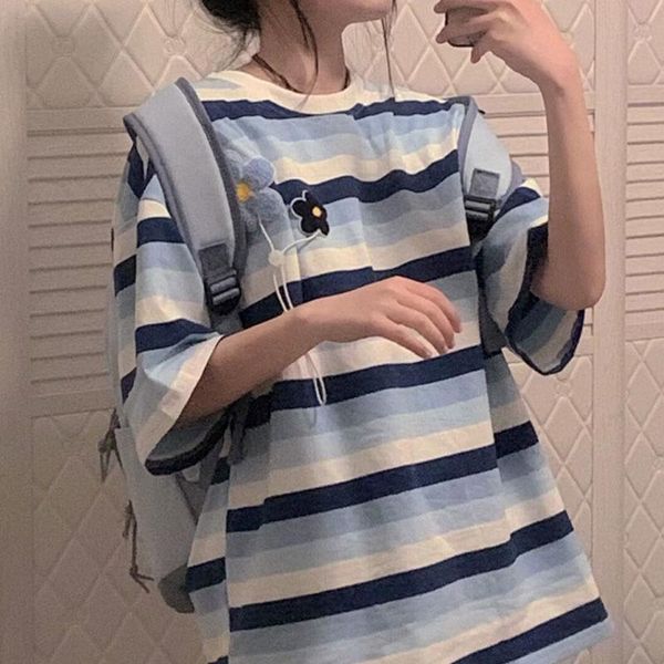 women's t-shirt harajuku vintage t shirt ulzzang girlfriends kawaii rainbow stripe t-shirts autumn women casual loose long sleeve pink, White
women's t-shirt harajuku vintage t shirt ulzzang girlfriends kawaii rainbow stripe t-shirts autumn women casual loose long sleeve pink, White