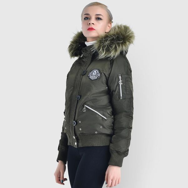 women's jackets style flight jacket winter fur collar windproof women jacketwomen coats and long sleevewinter, Black;brown
women's jackets style flight jacket winter fur collar windproof women jacketwomen coats and long sleevewinter, Black;brown