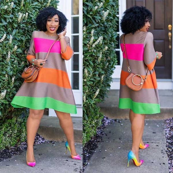 african dresses for women clothes africa dress rainbow stripe print dashiki clothing plus size woman ethnic, Red
african dresses for women clothes africa dress rainbow stripe print dashiki clothing plus size woman ethnic, Red