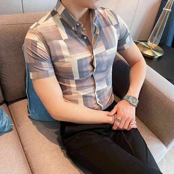 summer men shirts british style short sleeve business formal dress shirts slim fit casual social party blouse chemise homme 210527, White;black
summer men shirts british style short sleeve business formal dress shirts slim fit casual social party blouse chemise homme 210527, White;black