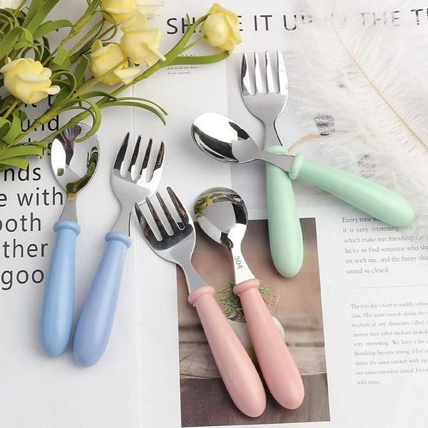 dinnerware sets 6 pieces kids toddler utensils stainless steel fork and spoon safe children's flatware set round handle for baby
dinnerware sets 6 pieces kids toddler utensils stainless steel fork and spoon safe children's flatware set round handle for baby