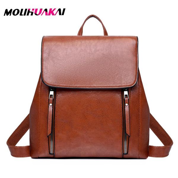 backpack 2021 women's shoulder bags leather female designer large capacity leisure travel
backpack 2021 women's shoulder bags leather female designer large capacity leisure travel