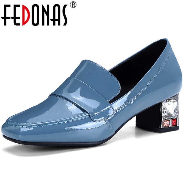 female genuine leather handmade shoes for women shallow round toe thick heels pumps party working woman 210528, Black
female genuine leather handmade shoes for women shallow round toe thick heels pumps party working woman 210528, Black
