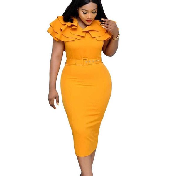 casual dresses movokaka summer flounced edge dress elegant slim vintage vestidos flying sleeve o neck solid office women's, Black;gray
casual dresses movokaka summer flounced edge dress elegant slim vintage vestidos flying sleeve o neck solid office women's, Black;gray