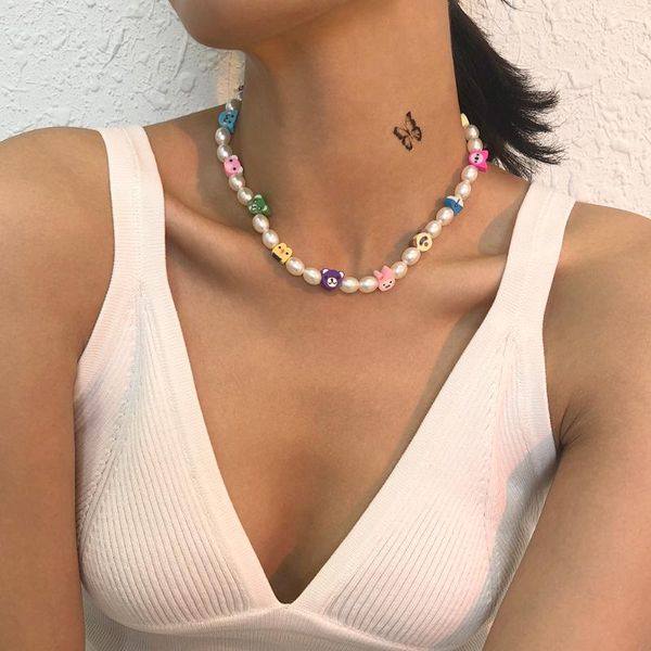pendant necklaces lalynnly colorful flowers star animals choker necklace peals statement women girls bohemian summer trendy neck jewelry n86, Silver
pendant necklaces lalynnly colorful flowers star animals choker necklace peals statement women girls bohemian summer trendy neck jewelry n86, Silver