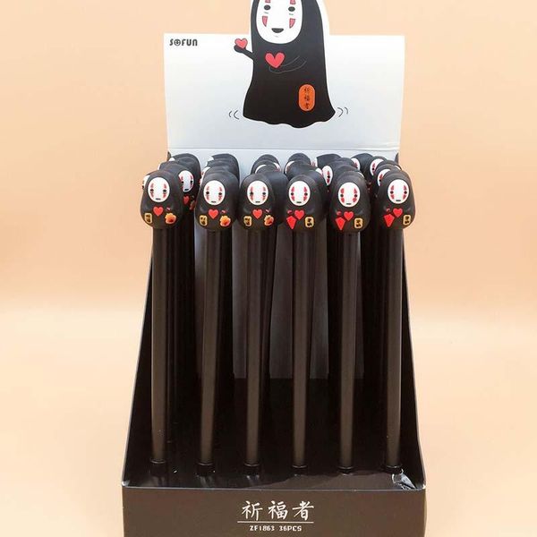 gel pens 36 pcs/lot japan spirited away no face man pen cute black ink signature school writing supplies stationery gift
gel pens 36 pcs/lot japan spirited away no face man pen cute black ink signature school writing supplies stationery gift