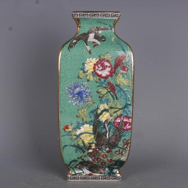 vases 2021 qing dynasty qianlong enamel painting square flower and bird ceramics antique porcelain collecting
vases 2021 qing dynasty qianlong enamel painting square flower and bird ceramics antique porcelain collecting