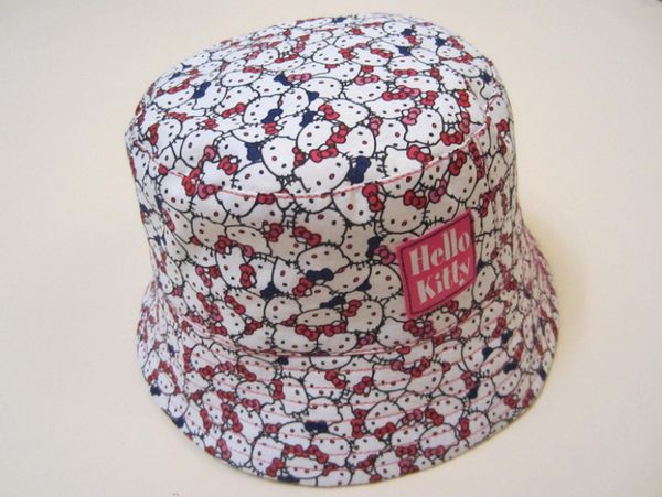 children's basin hat sun, Blue;gray