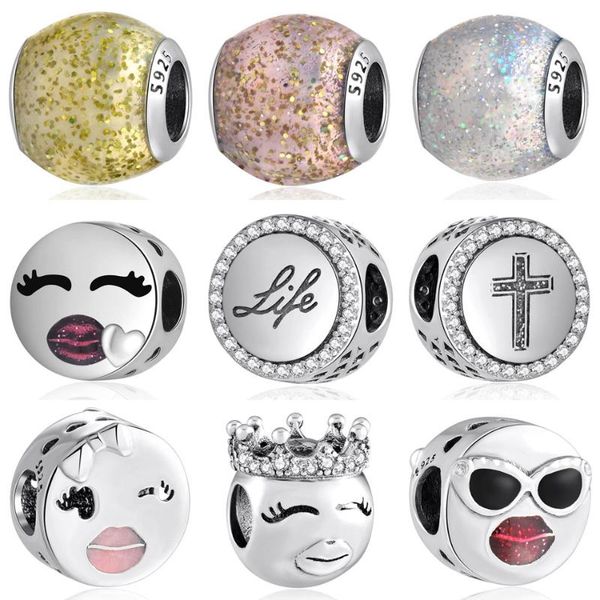 other authentic s925 bead playful wink glitter chai faith cross crown charm fit lady bracelets diy jewelry
other authentic s925 bead playful wink glitter chai faith cross crown charm fit lady bracelets diy jewelry