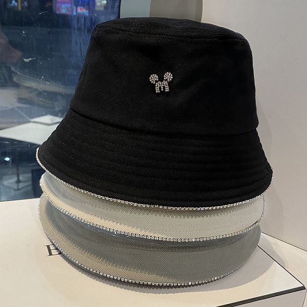 spring and summer new diamond fisherman's children's simple sunshade hat versatile fashion bucket show face small, Yellow
spring and summer new diamond fisherman's children's simple sunshade hat versatile fashion bucket show face small, Yellow