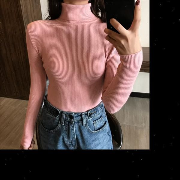 tingyili korean basic turtleneck pullover women sweater autumn winter black white blue beige pink red knitted, White;black
tingyili korean basic turtleneck pullover women sweater autumn winter black white blue beige pink red knitted, White;black