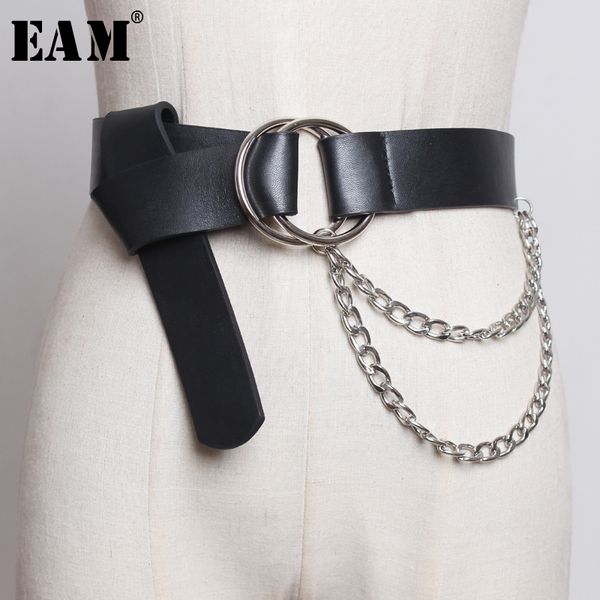 eam 2021 new spring summer pu leather chain split joint metal buckle personality long belt women fashion tide all-match ju021, Silver
eam 2021 new spring summer pu leather chain split joint metal buckle personality long belt women fashion tide all-match ju021, Silver