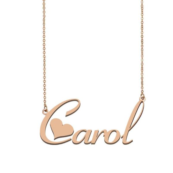 pendant necklaces carol name necklace, custom necklace for women girls friends birthday wedding christmas mother days gift, Silver
pendant necklaces carol name necklace, custom necklace for women girls friends birthday wedding christmas mother days gift, Silver
