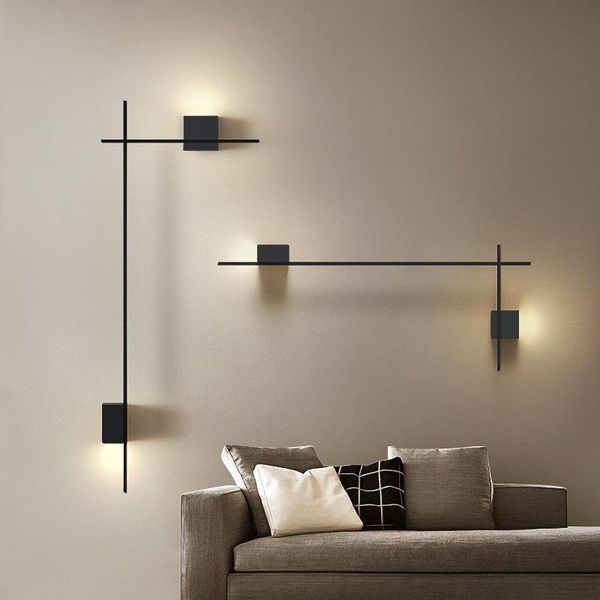 wall lamps modern led lamp designer minimalist line light for living room bedroom nordic home decor loft fixtures sconce
wall lamps modern led lamp designer minimalist line light for living room bedroom nordic home decor loft fixtures sconce