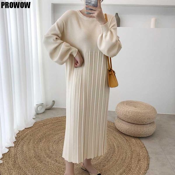 one-piece women's hedging loose dress korean elegant lady knisweater dresses 2021 winter women long sleeves midi casual, Black;gray
one-piece women's hedging loose dress korean elegant lady knisweater dresses 2021 winter women long sleeves midi casual, Black;gray