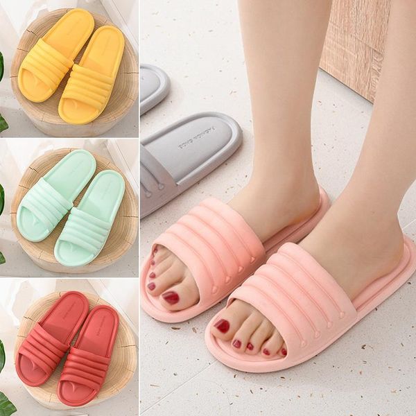 bathroom slippers women men couple female indoor home house sandals non-slip soft ins tide to wear, Black
bathroom slippers women men couple female indoor home house sandals non-slip soft ins tide to wear, Black