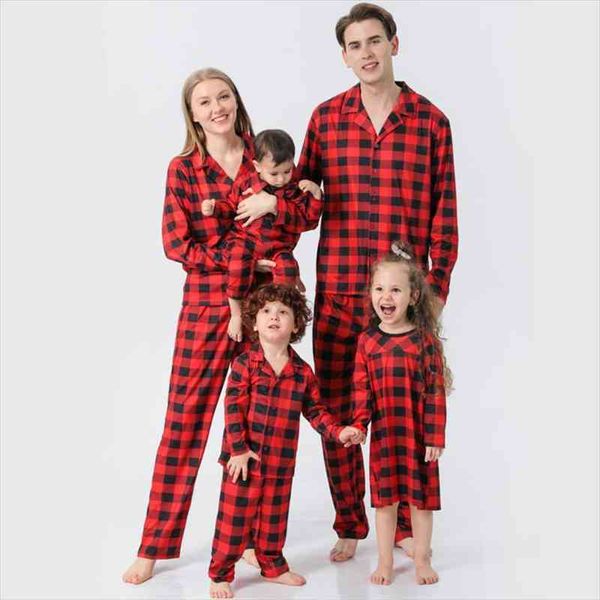 family matching pajama sets women sleepwear christmas homewear mom and daughter baby romper plaid pajamas for pijamas, Black;red
family matching pajama sets women sleepwear christmas homewear mom and daughter baby romper plaid pajamas for pijamas, Black;red