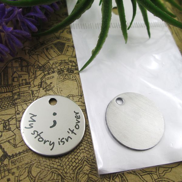40pcs--stainless steel charms"my story isn't over" more style choosing diy pendants fo necklace, Bronze;silver
40pcs--stainless steel charms"my story isn't over" more style choosing diy pendants fo necklace, Bronze;silver