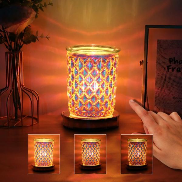 fragrance lamps uk/us/eu glass lamp beautiful 18w 3d electric wax melt burners touch aroma tart burner
fragrance lamps uk/us/eu glass lamp beautiful 18w 3d electric wax melt burners touch aroma tart burner