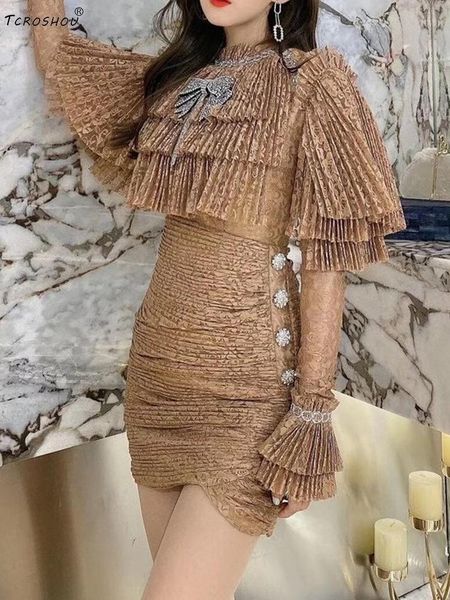 heavy craftsmanship pleated zou ruffled diamond bowknot button tight-fitting hip dress women's autumn style casual dresses, Black;gray
heavy craftsmanship pleated zou ruffled diamond bowknot button tight-fitting hip dress women's autumn style casual dresses, Black;gray